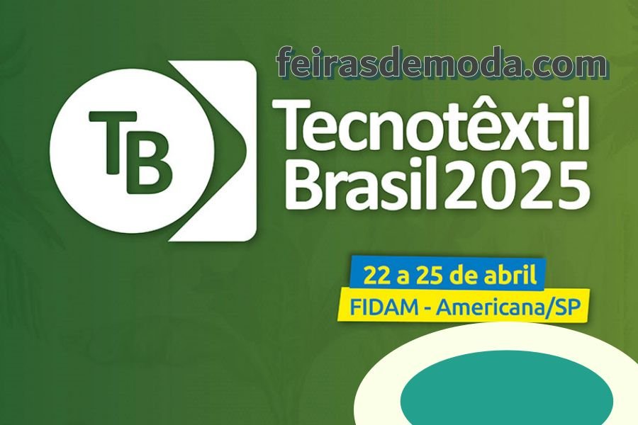 feira Tecnotextil Brasil 2025 na FIDAM