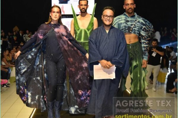 Estilista Miguel Santos conquista concurso Brasil Fashion Designers Pernambuco com a coleção 'Esplendor Agreste'