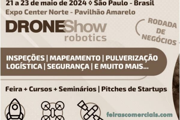 DroneShow Robotics - feira de drones em São Paulo - Site Feiras Comerciais em São Paulo