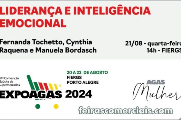 ExpoAgas 2024 : Fernanda Tochetto na Arena Agas Mulher - Sortimento Feiras Comerciais