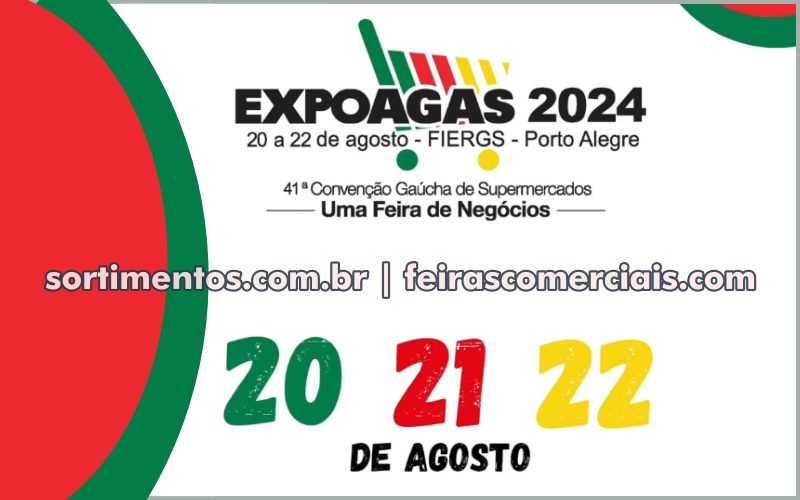 ExpoAgas 2024 - Feira Supermercadista em Porto Alegre - Sortimento Feiras Comerciais