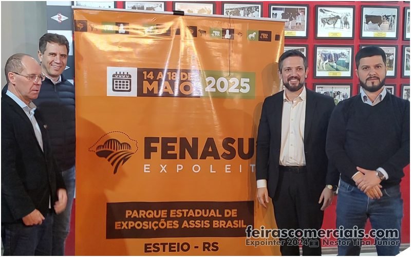 Fenasul Expoleite 2025 - feira do setor leiteiro - sortimento feirascomerciais.com