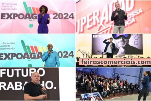 Feira ExpoAgas : palestras de Maju Coutinho, Rubens Barrichello, Fabrício Carpinejar, Paulo César Tinga, Arthur Igreja e Dado Schneider