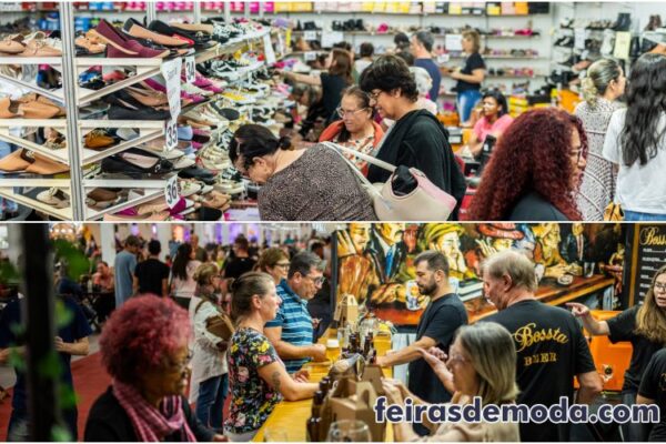 Feira Loucura por Sapatos e Festival de Cervejas Artesanais na Fenac, em Novo Hamburgo