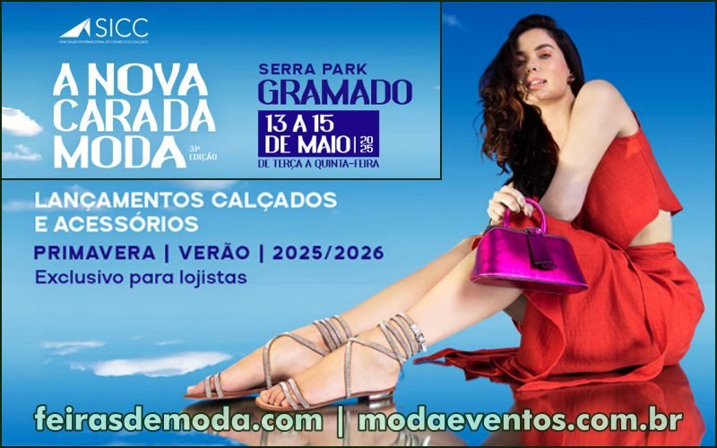 Feira SICC 2025 - Feira de calçados em Gramado - Sortimento Feira de Moda