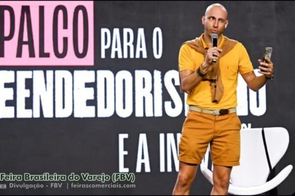 Feira Brasileira do Varejo – FBV 2025 : Fausto Carvalho dá aula de empreendedorismo Feira Brasileira do Varejo - FBV 2025 : Fausto Carvalho dá aula de empreendedorismo