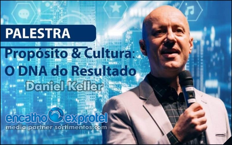 Palestra de Daniel Keller no Encatho & Exprotel 2025 - feirascomerciais.com