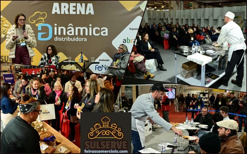 Sulserve 2025 : segundo dia da Feira de Panificação, Food Service e Hotelaria destaca conhecimento técnico e troca de experiências