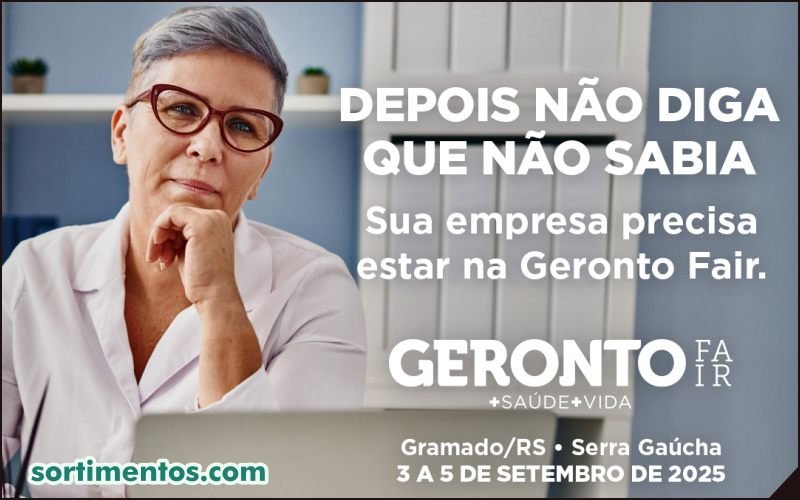 Geronto Fair 2025 em Gramado - Feira da economia prateada -Sortimento feirascomerciais.com