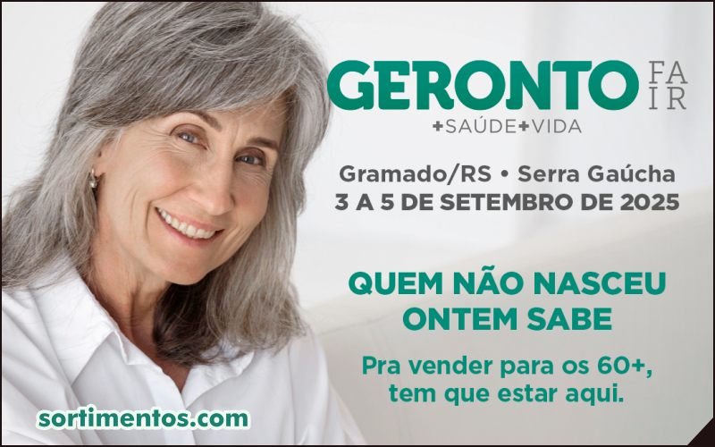 Geronto Fair 2025 em Gramado - Feira da economia prateada -Sortimento Feiras Comerciais
