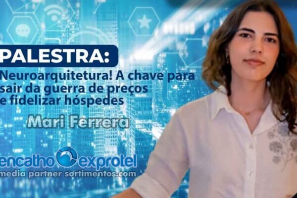Mari Ferreira no Encatho & Exprotel 2025 - Sortimento Feiras Comerciais
