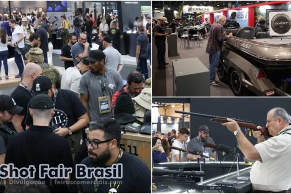 Shot Fair 2025 prevê mais que dobrar a efetivação de negócios em relação a edição anterior Sortimento Feiras Comerciais . Shot Fair Brasil 2025