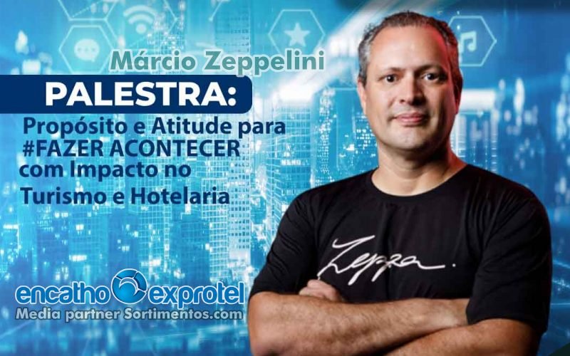 Palestra de Márcio Zeppelini no Encatho & Exprotel - Sortimento Feiras Comerciais