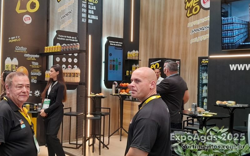 Biri Refrigerantes na Expoagas : empresa de Pelotas destaca refrigerante de Pomelo na feira supermercadista