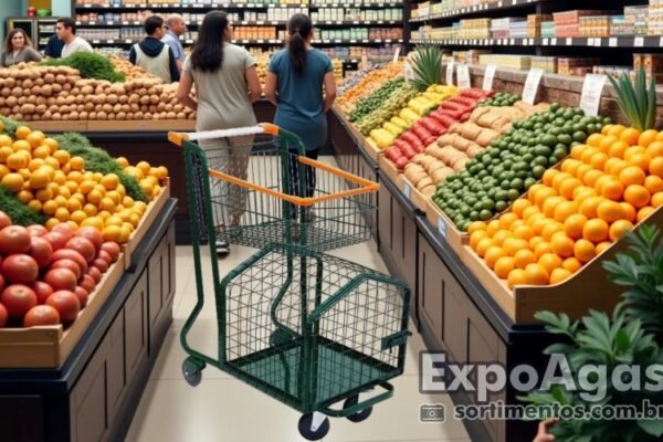 Carrinho de Mercado Pet da Bento Carrinhos - Sortimentos na ExpoAgas