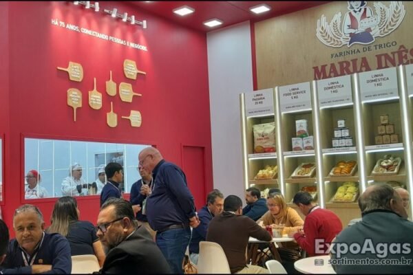 Farinha de Trigo Maria Inês na ExpoAgas 2025 : pizzas com massa macia, sabor e autenticidade -feirascomerciais.com