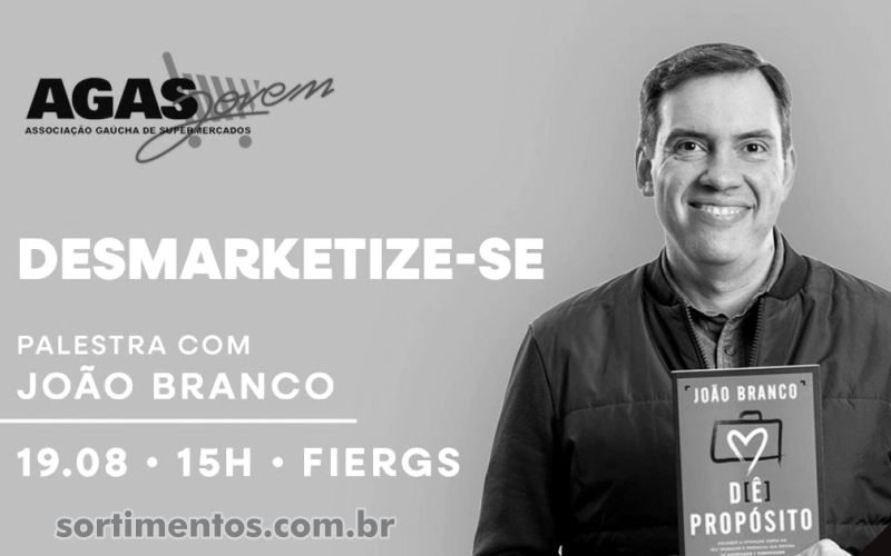AGAS Jovem na Expoagas 2025 : palestra com João Branco, ex-VP de Marketing do McDonald`s e Enajos