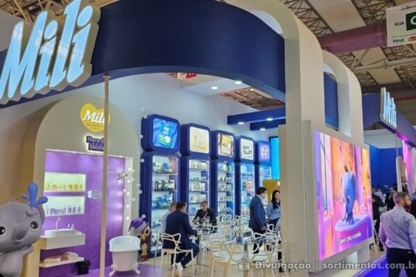 Expoagas 2025 : Mili apresenta papel higiênico com folha quádrupla e linha infantil Hora do Banho Mili na Expoagas 2025 - feira do setor supermercadista - feirascomerciais.com