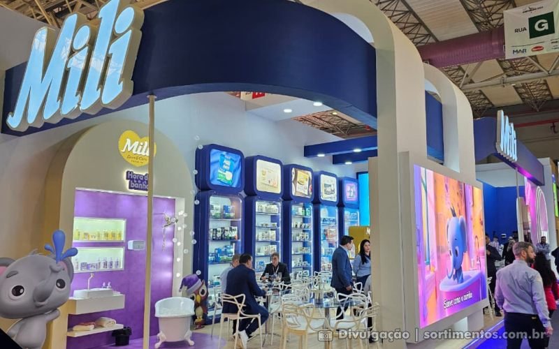 Mili na Expoagas 2025 - feira do setor supermercadista - feirascomerciais.com