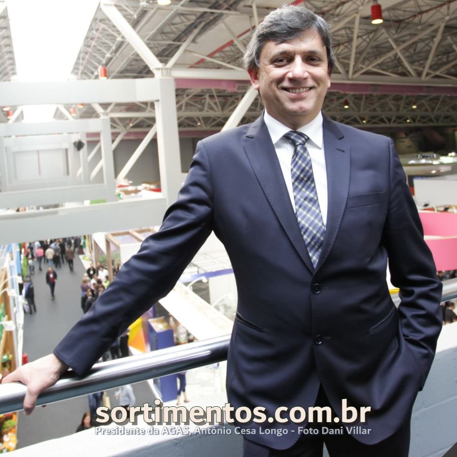 Presidente da Associação Gaúcha de Supermercados (Agas), Antônio Cesa Longo . sortimentos.com.br