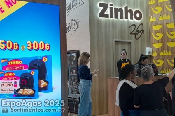 Zinho na ExpoAgas 2025 : aposta nos pães recheados em formato bolinha - feirascomerciais.com