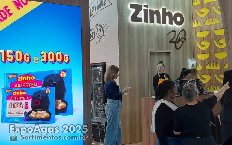 Zinho na ExpoAgas 2025 : aposta nos pães recheados em formato bolinha - feirascomerciais.com