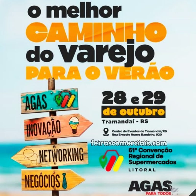 AGAS - Convenção Regional de Tramandaí 2025 : palestras, hotel subsidiado para Associados e novidades