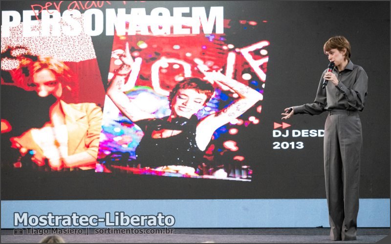 Palestra de Mary Kruger na Mostratec-Liberato em Novo Hamburgo