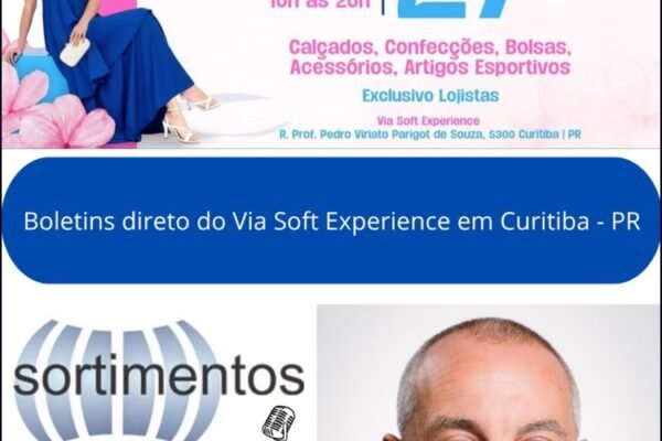 Boletins da Calcemoda 2026 - feira de calçados e de moda no site Feiras Comerciais por Claudio Alves