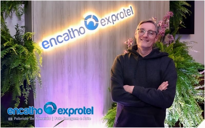 Fábio Juchen no Encatho & Exprotel da ABIH-SC em Florianópolis / SC