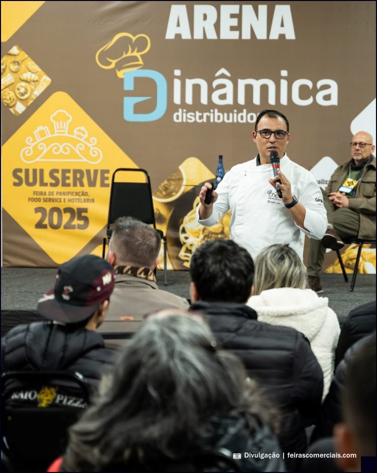 Arena Dinamica na Feira Sulserve na FENAC em Novo Hamburgo - feirascomerciais.com