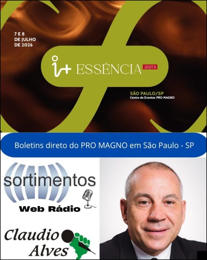 Cláudio Alves apresenta boletins do Salão Inspiramais em São Paulo